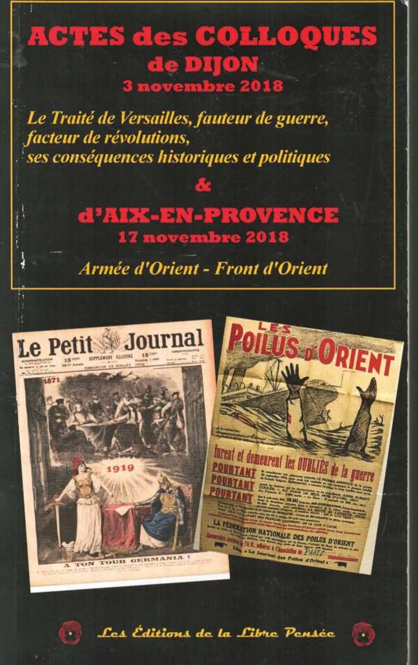Le traité de Versailles de 1919