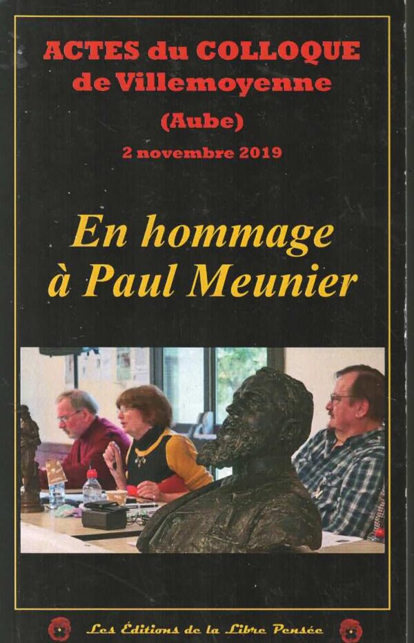 Actes du colloque Meunier de Villemoyenne