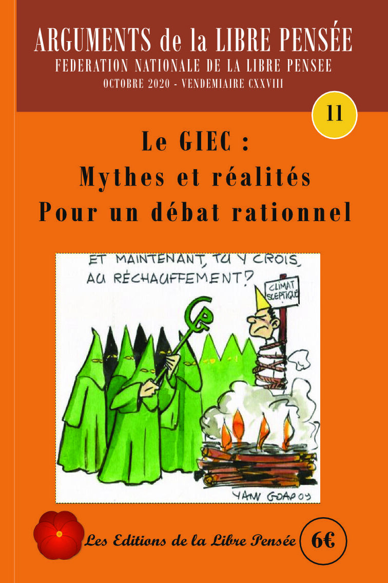 Couverture de Arguments #11 (octobre 2020) Le GIEC : Mythes et réalités