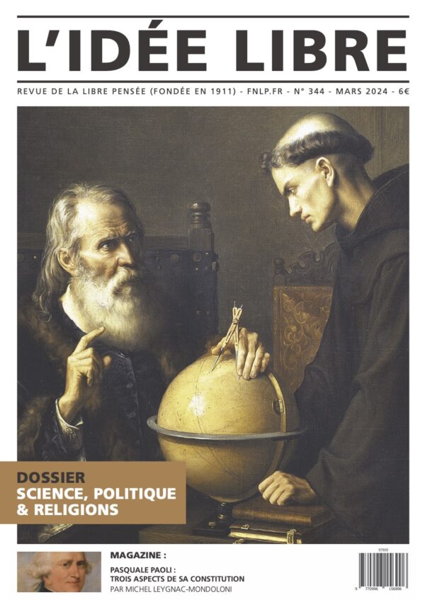 Couverture de L’Idée Libre n°344 (mars 2024)