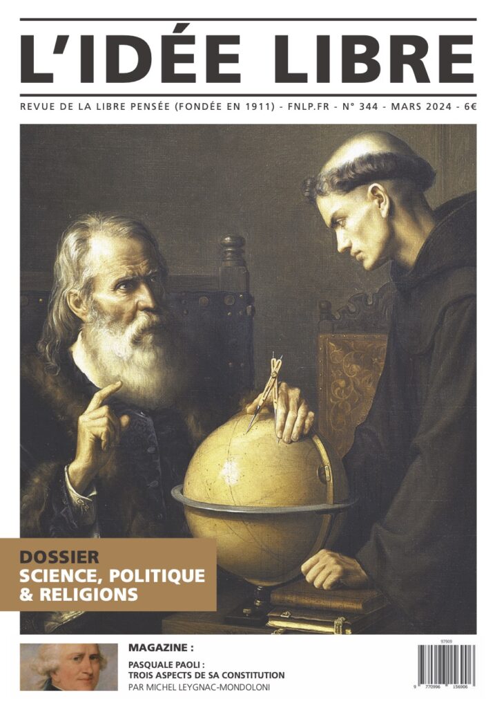 Couverture de L’Idée Libre n°344 (mars 2024)